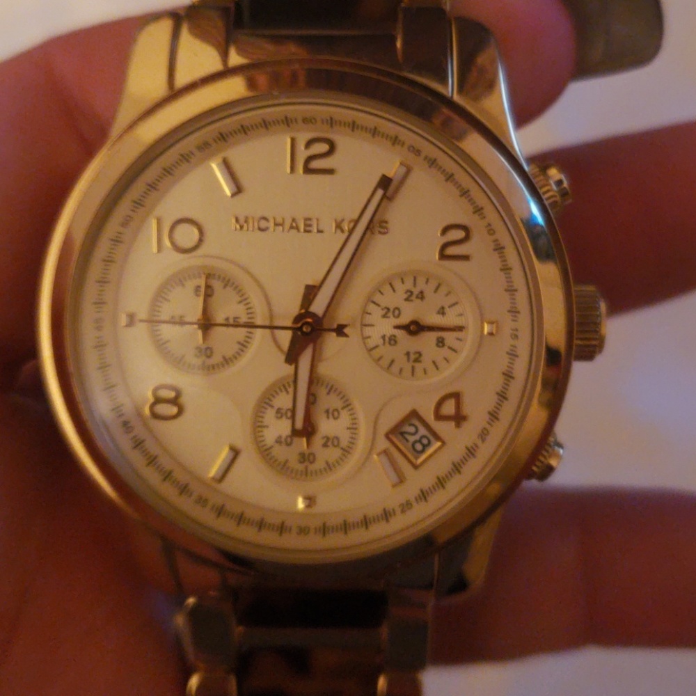 Michael Kors Mens Tortoise Watch